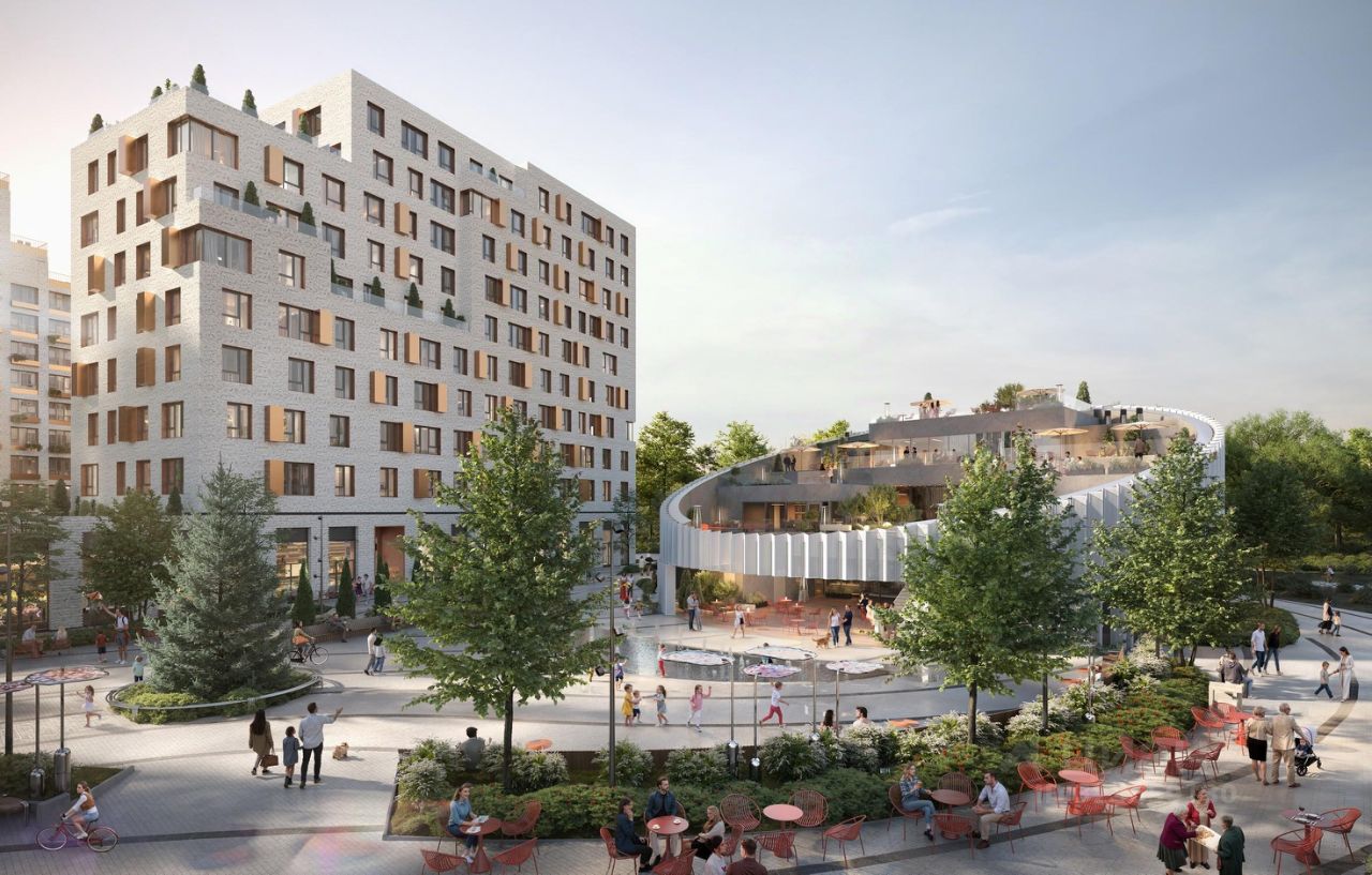 Стрит ритейл, 120.7 м², Московская область, Одинцовский городской округ, деревня Ликино, ЖК Мыс, к2 — фото 5