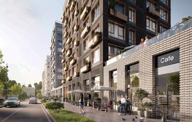 Стрит ритейл, 90.8 м², Московская область, Одинцовский городской округ, деревня Ликино, ЖК Мыс, к2 — фото 3